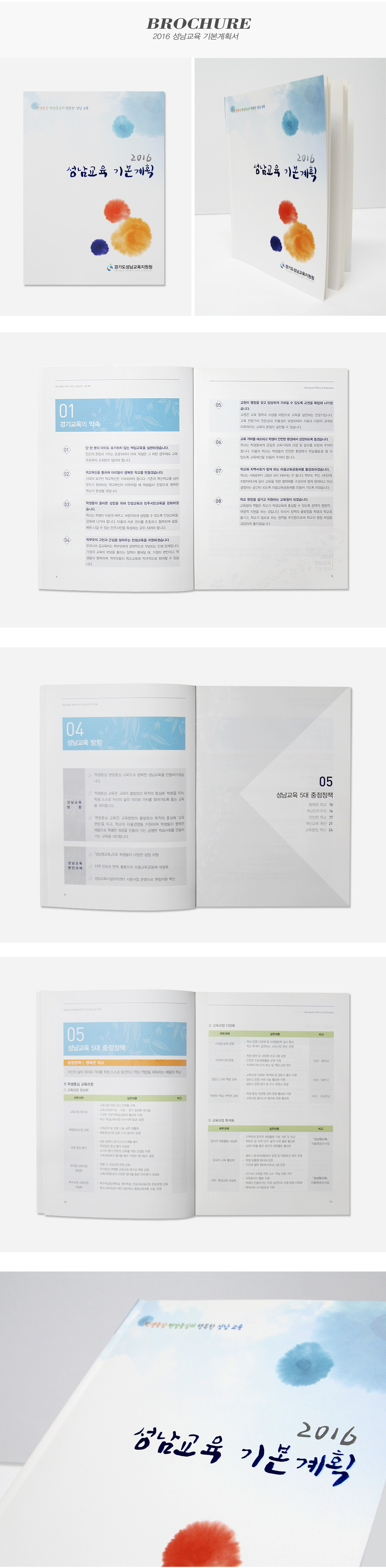 2016 성남교육 기본계획서