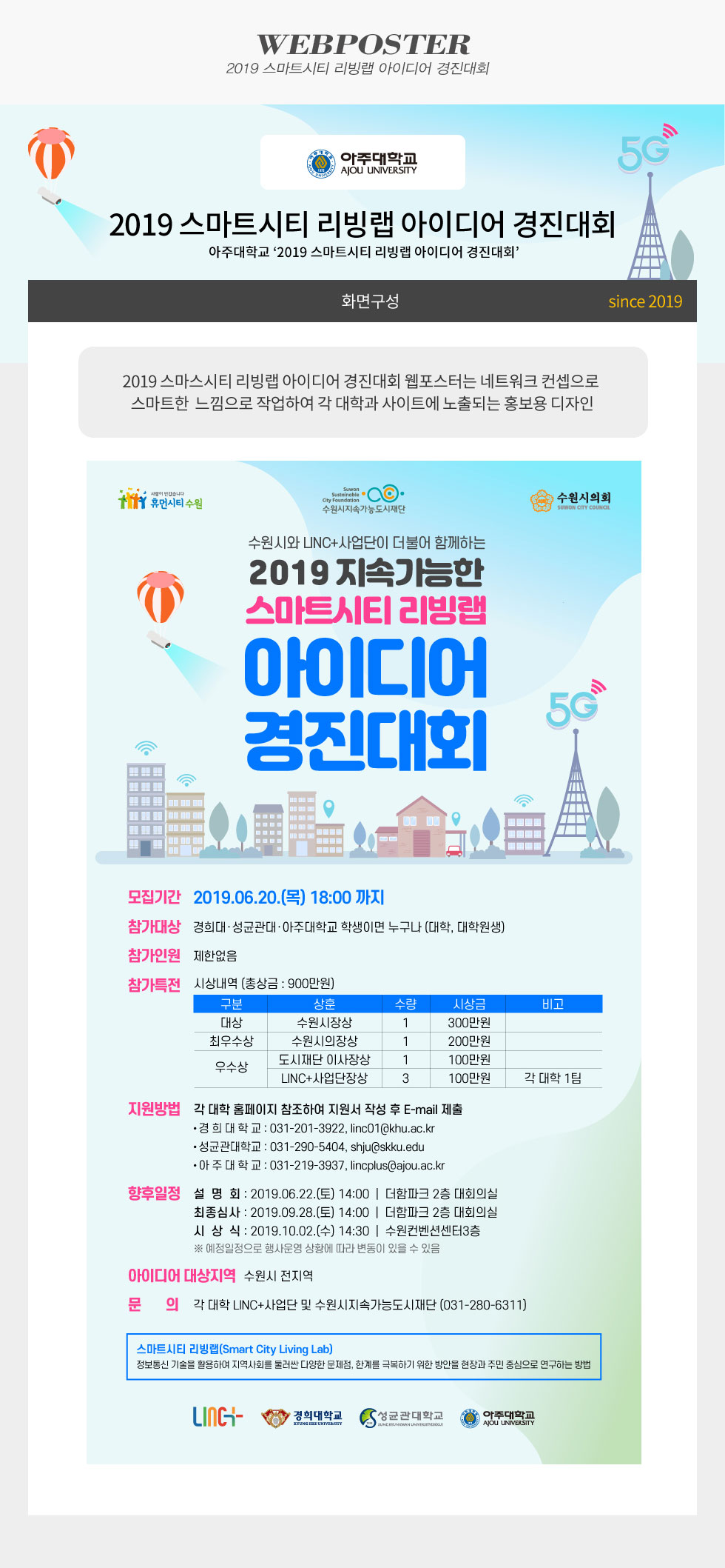 2019 스마트시티 리빙랩 아이디어 경진대회