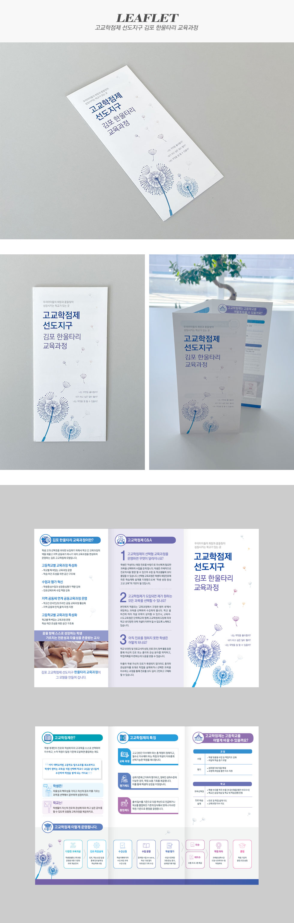 고교학점제 선도지구 김포 한울타리 교육과정