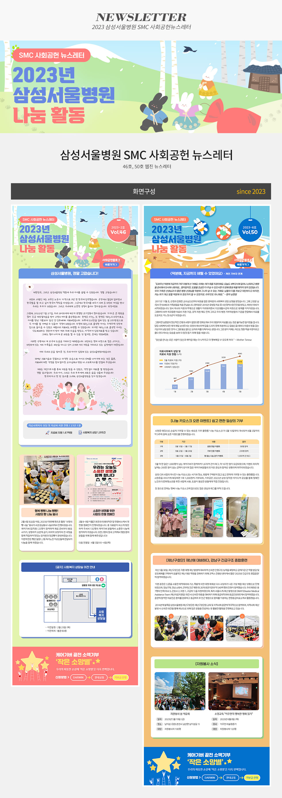 2023 삼성서울병원 SMC 사회공헌