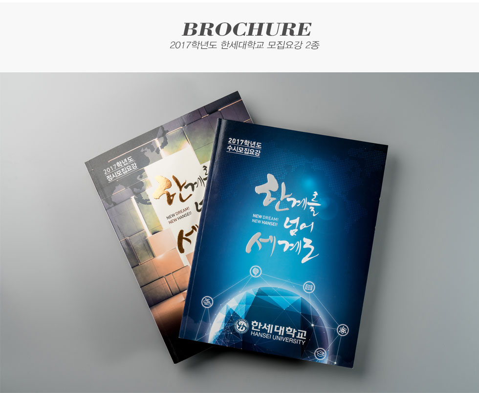 2017학년도 한세대학교 모집요강 2종