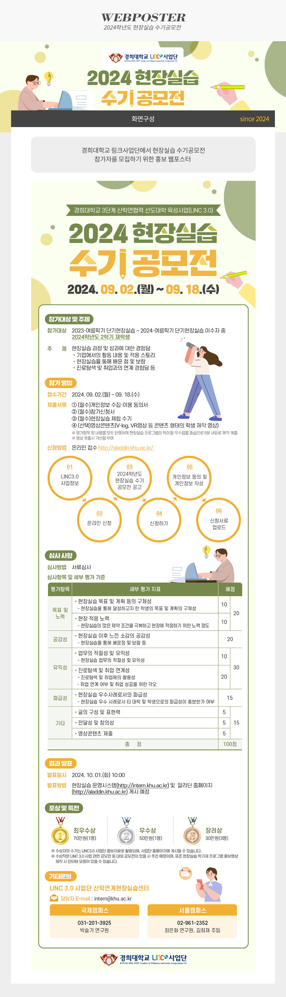 2024학년도 현장실습 수기공모전