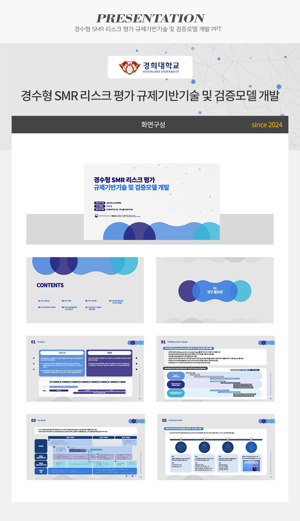 경수형 SMR 리스크 평가 규제기반기술 및 검증모델 개발