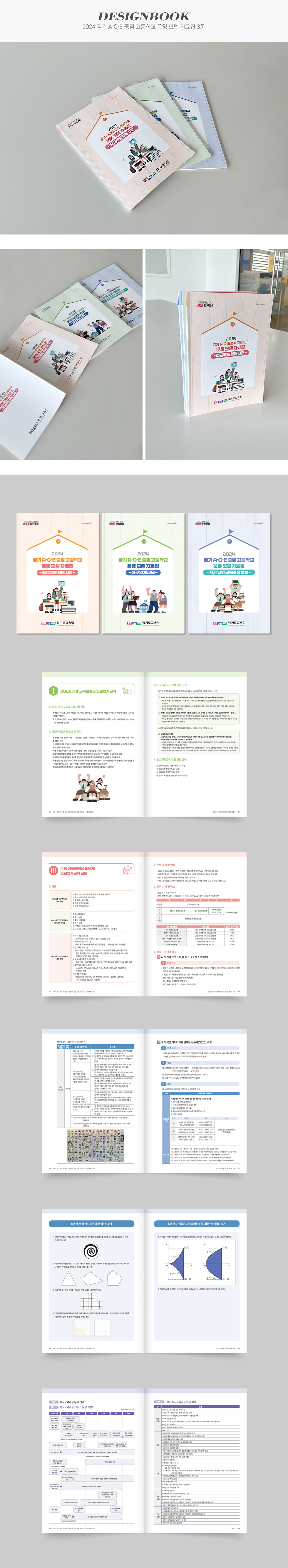 2024 경기 A·C·E 중점 고등학교 운영 모델 자료집 3종